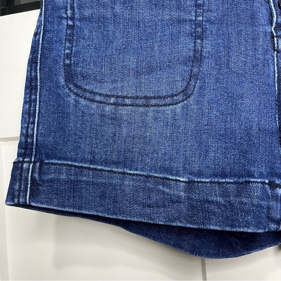 Pilcro by Anthropologie High-Rise Slim Button Fly Denim Shorts Size 25 - Picture 5 of 12